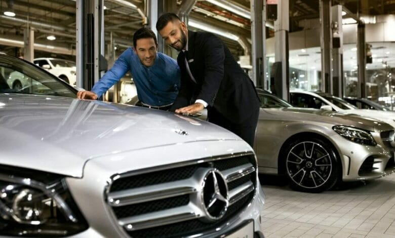 ورشة مرسيدس في الرياض