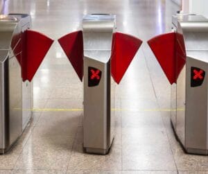 أجهزة تنظيم دخول الافراد والدور وماكينة التذاكر