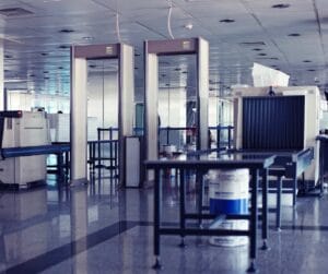 كيف يعمل جهاز كشف الحقائب