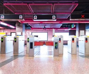 بوابات مرور الافراد الامنية في السعودية