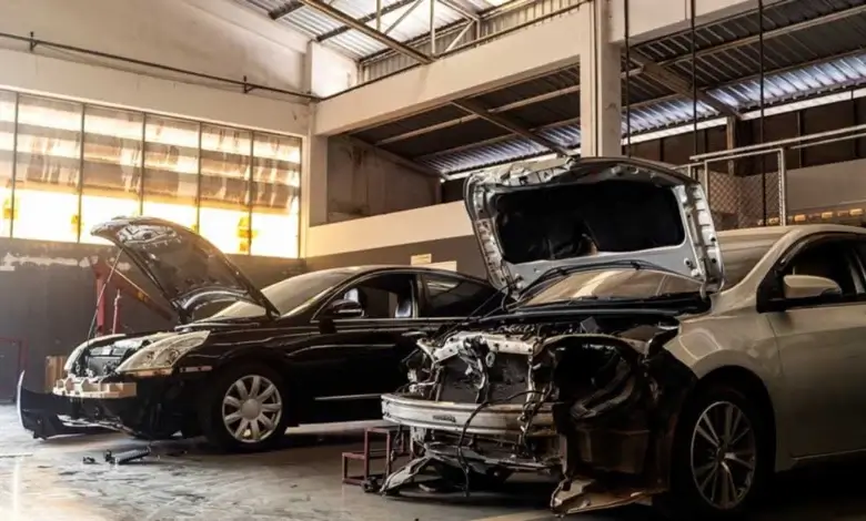 ورشة اصلاح حوادث السيارات في الرياض