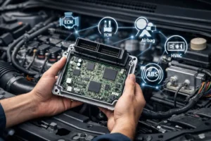 كنترولات السيارة ECU و ABS و TCM ووحدات التحكم الإلكترونية المختلفة